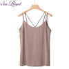 Camisole Vests New Women Chiffon Camis Vest Tops Tees Tank VR1230 Brand Backless T Shirt Blusas camisa masculina