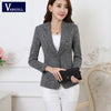 Plus Size 5XL Elegant Business Lady Jacket New 2022 New Women Full Sleeve Work Blazer Female Casual Office Lady Coat