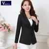 Plus Size 5XL Elegant Business Lady Jacket New 2022 New Women Full Sleeve Work Blazer Female Casual Office Lady Coat