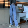 Varofi High-waisted jeans women's loose, straight, floor-length pants woman jeans y2k jeans baggy jeans women high waisted jeans