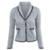 Very Plus Size 6XL 5XL 4XL Autumn Spring Women Blazers and Jackets 2022 Full Sleeve Blazer Women White Blazer Women Casual Coat