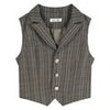Vest Shirt Blouse Skirt Suits Girl College Style Plaid Suit Pleated Mini Skirt Female Sexy Korean Sexy Jacket Blazers Coat A5R