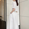Vintage 2 Piece Set Dress Female Office Lady 2022 Summer French Cute Midi Dress Women Korean Style High Street Sundress Elegant