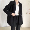 Double Breasted Office Ladies Long Sleeve Loose Suit Coat Jacket Women Blazers Female Autumn and Winter Coat New 2022