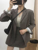 Vintage Elegant 2 Pieces Skirt Suits Women Single-breasted Blazer & High Waist A-line Mini Skirt Female Blazer Set 2023 Spring
