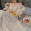 Vintage Fairy Dress Women Elegant Designer Chiffon Dress Long Sleeve French Party Midi Dress Casual Women's Clothing Spring 2022