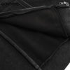 Vintage Hoodie Jacket Streetwear Y2K Grunge Hip Hop Letter Print Zip Punk Gothic Fleece Hooded Sweatshirt Coat Harajuku Loose