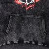 Vintage Hoodie Streetwear Hip Hop Skull Skeleton Flame Bones Print Punk Gothic Washed Hooded Sweatshirt Harajuku Casual Hoodies