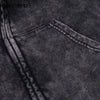 Vintage Hoodie Streetwear Y2K Grunge Zip Up Sweatshirt Coat Hip Hop Emroidery Letter Wash Hooded Jacket Harajuku Punk Gothic Top