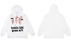Vintage Hoodie Sweatshirt Y2K Streetwear Hip Hop Graphic Letter Print Washed Hooded Harajuku Punk Gothic Loose Pullover