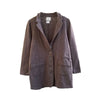 Vintage Suit Jacket Women Oversized Cotton And Linen Lapel Seven Sleeve Casual Blazer Feminino 2022 Spring Shirt Coat f758