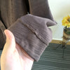 Vintage Suit Jacket Women Oversized Cotton And Linen Lapel Seven Sleeve Casual Blazer Feminino 2022 Spring Shirt Coat f758