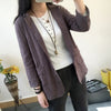 Vintage Suit Jacket Women Oversized Cotton And Linen Lapel Seven Sleeve Casual Blazer Feminino 2022 Spring Shirt Coat f758