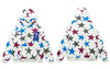 Vintage Sweatshirt Hoodie Jacket Streetwear Y2K Hip Hop Embroidery Letter Retro Star Print Zip Up Hooded Harajuku Casual Jacket