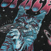 Vintage T-Shirt Streetwear Hip Hop Funny Space Cat Planet Print Punk Goth Tshirt Harajuku Casual Cotton Loose Tee Shirts