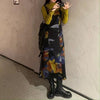 Vintage Tie Dye Slip Y2k Gothic Dress Long Japanese Harajuku Retro Summer Verano Dresses for Women 2023 Sundress Japan Outfits