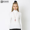 Vintage Turtleneck Female Sweater Solid Winter Warm Long Sleeve Sweater Casual Slim Knitted Pullovers Knitting Sweater S~4XL