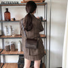 Vintage Two-piece Plaid Blazer Suits Women Single-breasted Jacket & Pencil Skirt Women Skirt Suit Casual Blazer Sets 2022 Autumn