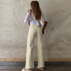 Vintage Y2K Baggy Brown Jeans Women Streetwear Loose High Waist Trousers Harajuku Cotton Denim Sweatpants