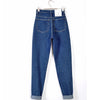 Vintage high waist jeans woman 2022 skinny black blue mom boyfriend jeans for women denim pants female trousers streetwear