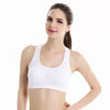 Women Crop Bra Fitness Stretch Tank Seamless Sexy Young Girls Racerback Breathable Nylon Tops CV3