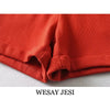 WESAY JESI Ladies Casual Suit Sling + Pants 2022 Tricolor Vest Sleeveless Elastic Pants Belt Casual Daily Lady Suit