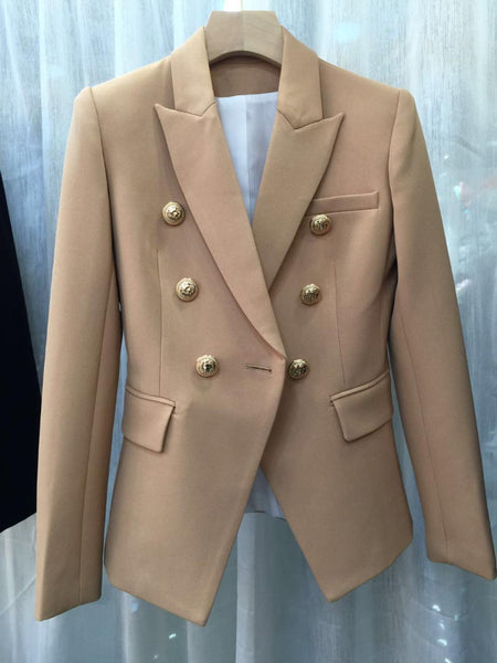 WOMAN  BLAZER GOLD BUTTONS OFFICE LADY WORK WEAR MUST HAVE ONE