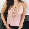 WannaThis Sexy White Lace Camisole Tops Women V-Neck Sleeveless Strap Tank Top Casual Fashion Tops Summer Sleepwear Nightshirts