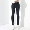 Warm Jeans For Woman High Waist Plus Size Mom Jeans Winter Jean Femme 2022 Skinny Denim Women's Trousers Classic GAREMAY