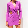 Wefads  Women's Dress Cut-out Dress Sexy Streetwear Party Dress Cut-out Dress Hollow Dress