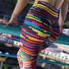 Imitation Knitwear Leggings 2022 New Fashion Womens High Waist Push Up Hips Leggings Sexy High Elastic Skinny Trousers