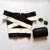 Western Style Crop Tops Women Retro Bandage Tops Sexy V Neck Stretch Vest