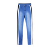 Slim Push Up High Waist Jeans For Women Casual Side Stripe Skinny Denim Pants Jeans Plus Size 3XL Pencil Pants