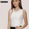 White/Black Lace Tank Tops Women Shirt Summer 2022 NEW S-5XL Fitness Clothing Sleeveless Embroidered Lace Blouse Shirt Female