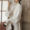 White Elegant Dress Women autumn Turtlneck Vintage Retro Dress Female Casual Korean One-piece Dress Fall 2022 Women Clothing
