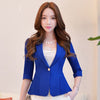White Plus Size Summer Blazer Women Casual Blazers And Jackets Female Jaquetas Feminino Ladies Suit Female Jacket Casaco 60N0143
