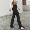 White Split Casual Cotton Jeans Women Elegant Butt Lift Korean High Waist 90s Denim Trousers Streetwear Pants  Iamhotty
