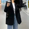 White Suit Jacket Women's 2023 Spring and Autumn Korean Loose Casual Suit Top Blazer Women Blazers for Women  Jacket Women