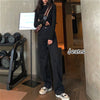 Wide-leg Jeans Women Ins Retro Full Length Vintage Chic Daily Harajuku Girl Denim Trousers High Waist Loose Stylish Femme Bottom