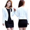 New Fashion Blazer Women Slim Blazer Feminino Lady Tops Suit Flower Short Women Blazers and Jackets Jaqueta Feminina