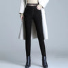 Winter Basic Thicken Skinny pencil jeans Streetwear Camel Down Warm Jeans Women Casual Slim Elastic High Waist Denim Pants