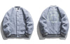 Winter Bomber Baseball Jacket Harajuku Fuzzy Fluffy Plush Lambswool Thick Warm Coats Streetwear Hip Hop Fleece Varsity Jackets