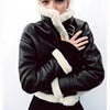 Winter Fleece Leather Jacket Women Faux Fur Jacket Streetwear Thick Warm Locomotive Coat Lamb Double-side Moto Outerwear