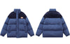 Winter Jacket Men Parkas Streetwear Harajuku Embroidery Patchwork Thicken Warm Padded Bubble Coats Hip Hop Loose Jackets