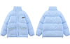 Winter Jacket Men Parkas Streetwear Harajuku Heart Print Pockets Thicken Warm Coats Hip Hop Padded Bubble Jackets Coats