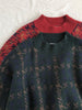 Winter Knitted Sweater Plaid Casual Vintage Sweater Oversized Women Sweater Elegant Loose Long Sleeve Pullover Female Jumpers