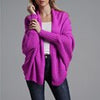 Winter Oversize Sweater Women Batwing Sleeve Knitted Cardigan Casual Loose Vintage Knitwear Female  Solid Long Cardigan