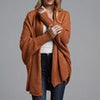 Winter Oversize Sweater Women Batwing Sleeve Knitted Cardigan Casual Loose Vintage Knitwear Female  Solid Long Cardigan