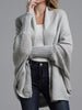 Winter Oversize Sweater Women Batwing Sleeve Knitted Cardigan Casual Loose Vintage Knitwear Female  Solid Long Cardigan