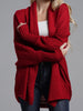 Winter Oversize Sweater Women Batwing Sleeve Knitted Cardigan Casual Loose Vintage Knitwear Female  Solid Long Cardigan